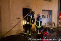 Feuerwehr Stammheim - Brand in Mehrfamilienhaus - 13 Bild: beckerpics.de
